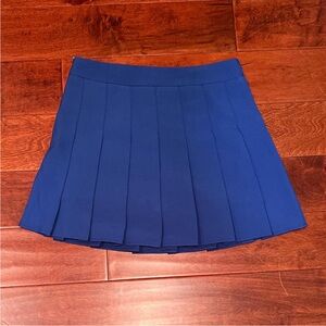 Elegant Blue Women's Mini Skirt